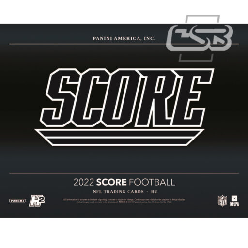 2022 Panini Score Football H2 Box
