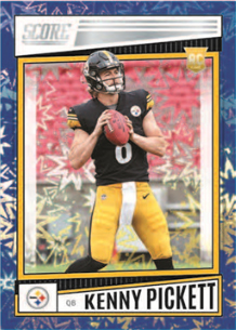 2022 Panini Score H2 Football- ROOKIES BLUE EXPLOSION – H2, Kenny Pickett