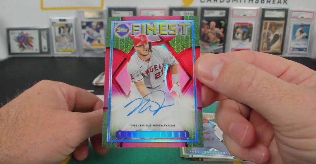 Mike Trout Finest Autograph Mike Trout Finest Autograph