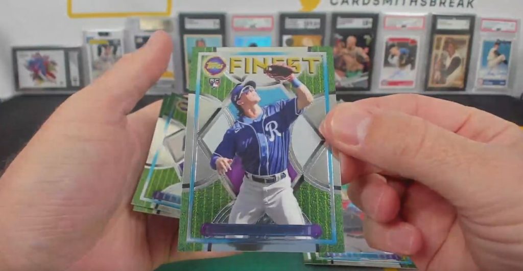 Bobby Witt Jr. Finest Base Rookie Bobby Witt Jr. Finest Base Rookie