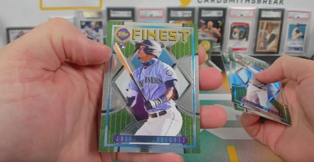 Julio Rodriguez Finest Rookie 2022 Topps Finest Flashbacks