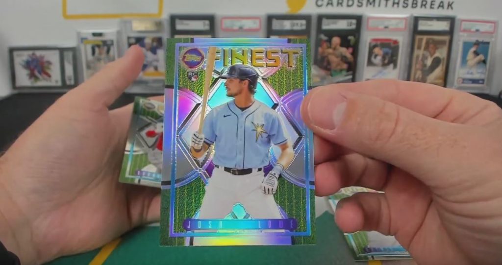 Josh Lowe Finest Refractor Rookie Josh Lowe Finest Refractor Rookie