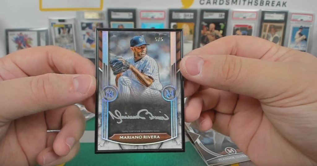 Mariano Rivera Autograph 2022 Topps Museum Collection