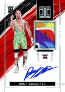 ELEGANCE ROOKIE MEMORABILIA AUTOGRAPHS HOLO SILVER, Bron Breakker