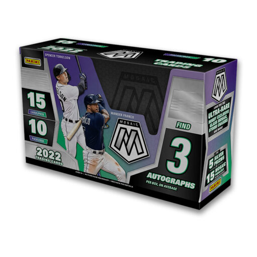 2022 Panini Mosaic Baseball Hobby Box