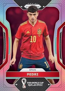 2022 Panini Prizm Fifa World Cup Qatar Hobby Soccer - BASE PRIZMS SILVER, Pedri