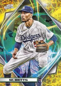 Base Card –Gold Interstellar Refractor Parallel, Betts