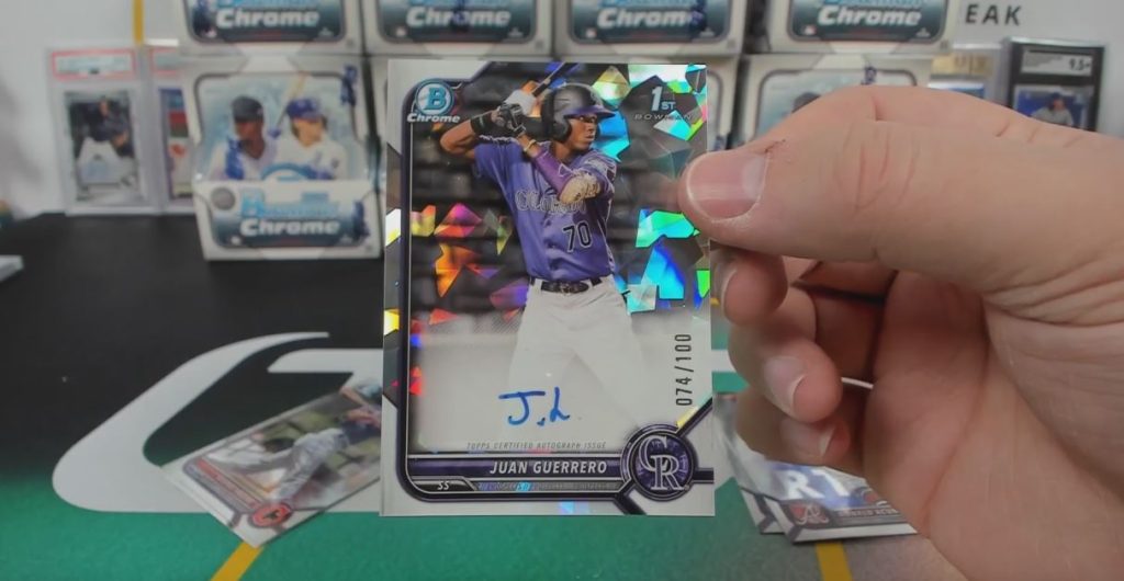 2022 Bowman Chrome Baseball