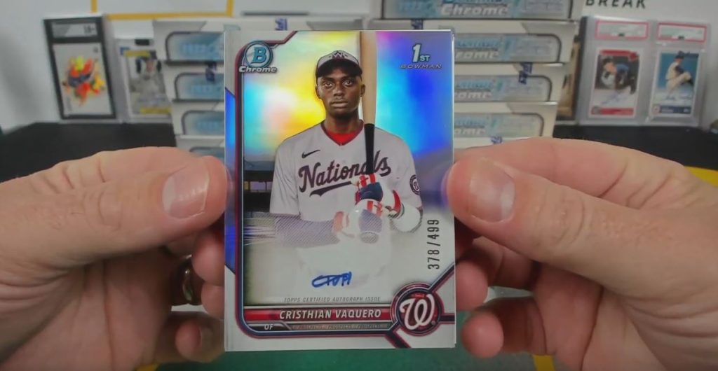 2022 Bowman Chrome HTA