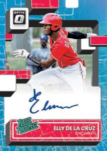 RATED PROSPECTS SIGNATURES CAROLINA BLUE VELOCITY, Elly De La Cruz