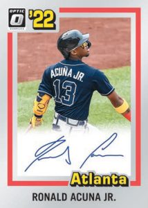 RETRO 1981 SIGNATURES HOLO, Ronald Acuna Jr