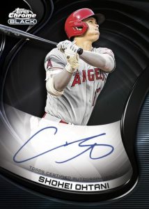 Chrome Black Autograph, Shohei Ohtani