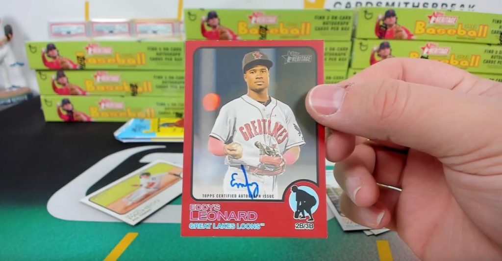 2022 Topps Heritage Minor League Baseball