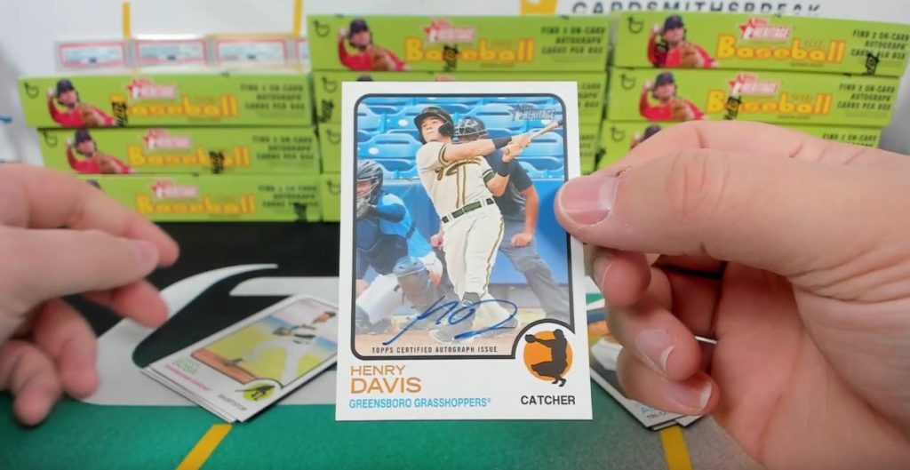 2022 Topps Heritage Minor League Baseball