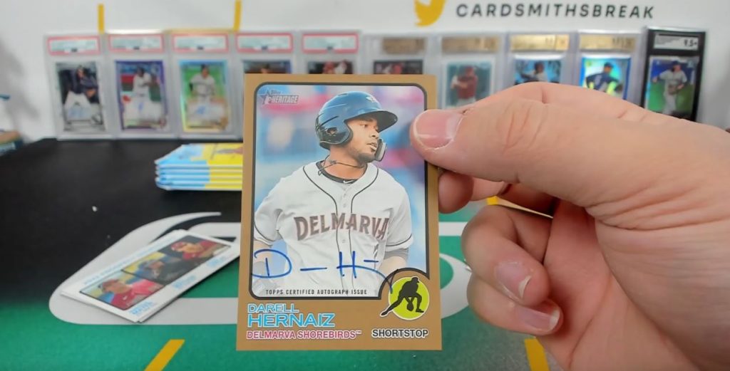 2022 Topps Heritage Minor League Baseball
