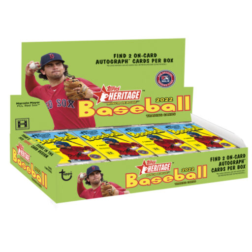2022 Topps Heritage Minor League Baseball Hobby Box