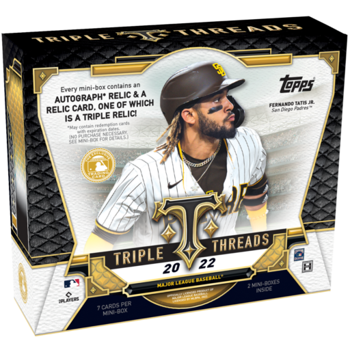 2022 Topps Triple Threads Baseball Hobby Box