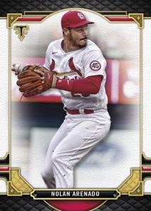 2022 Topps Triple Threads Baseball -Base Card, Nolan Arenado