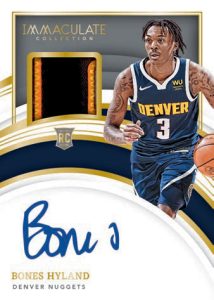 2021-22 Panini Immaculate Basketball - ROOKIE PATCH AUTOGRAPHS GOLD, Bones Hyland