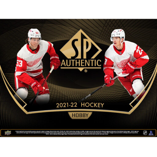 2021-22 Upper Deck SP Authentic Hockey Hobby Box