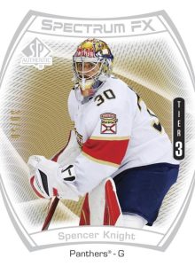 SPECTRUM FX FUTURE WATCH Gold Parallel (Tier 3), Spencer Knight
