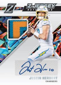 Z-JERSEY AUTOGRAPHS SILVER, Justin Herbert