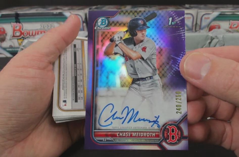 2022 Bowman Draft Super Jumbo Baseball