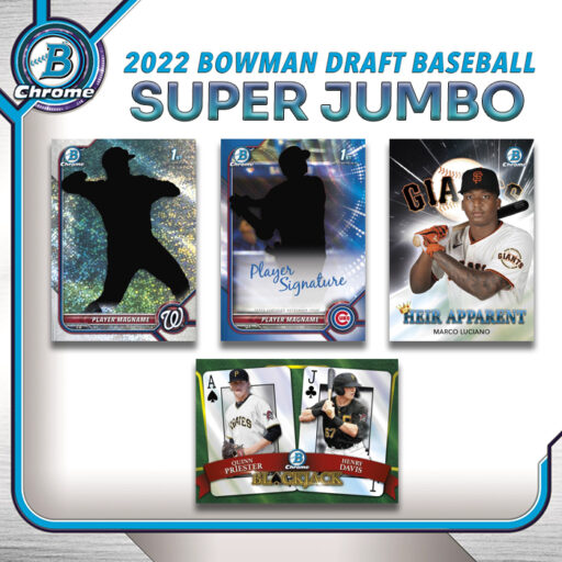2022 Bowman Draft Baseball Super Jumbo Box