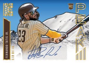 2022 Panini Capstone Baseball - PEAK AUTOGRAPHS HOLO GOLD, Fernando Tatis Jr