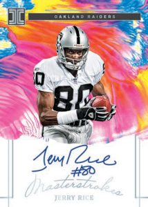 2022 Panini Impeccable Football - MASTERSTROKES, Jerry Rice