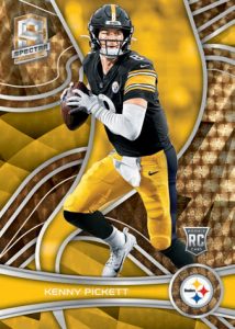 2022 Panini Spectra Football - ROOKIES GOLD, Kenny Pickett