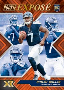 2022 Panini XR Football - ROOKIE EXPOSÉ ORANGE, Malik Willis