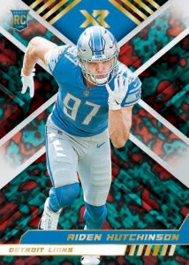 2022 Panini XR Football - ROOKIES X, Aiden Hutchinchon