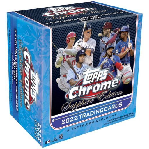 2022 Topps Chrome Sapphire Edition Baseball Hobby Box