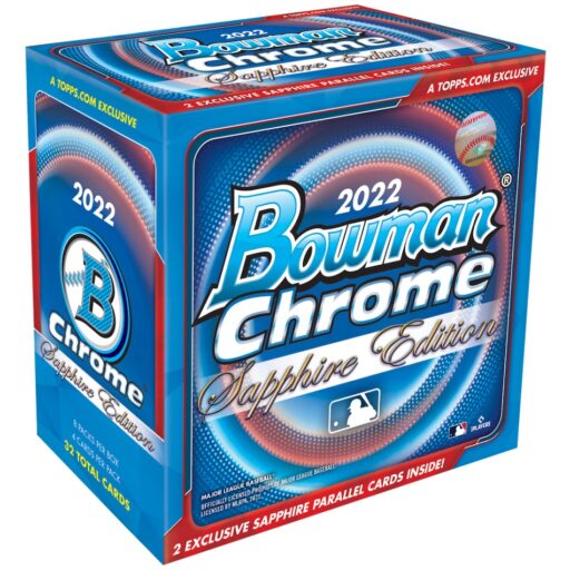 2022 Bowman Chrome Sapphire Baseball Hobby Box