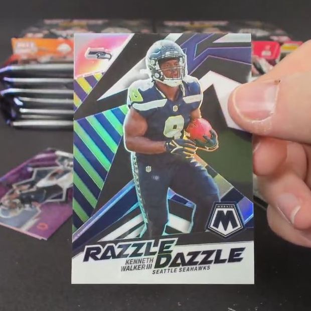 2022 Panini Mosaic No Huddle Football 6