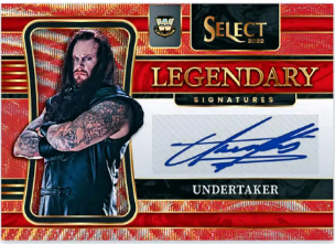 LEGENDARY SIGNATURES RED WAVE PRIZM, Undertaker