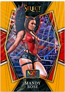 2022 Panini Select WWE Asia - PREMIER LEVEL GOLD WAVE, Mandy Rose