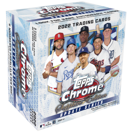 2022 Topps Chrome Update Sapphire Baseball Hobby Box
