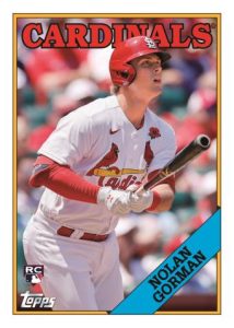 2023 Topps Series 1 Hobby Baseball - 1988 Topps Baseball, Nolan Gorman