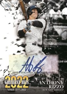 2022’s Greatest Hits, Anthony Rizzo