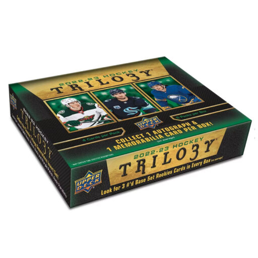 2022-23 Upper Deck Trilogy Hockey Hobby Box
