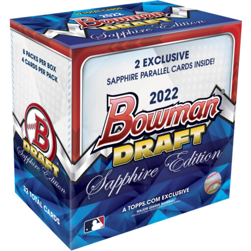 2022 Bowman Draft Sapphire Baseball Hobby Box