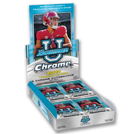 2022 Bowman Chrome University Football Hobby Box
