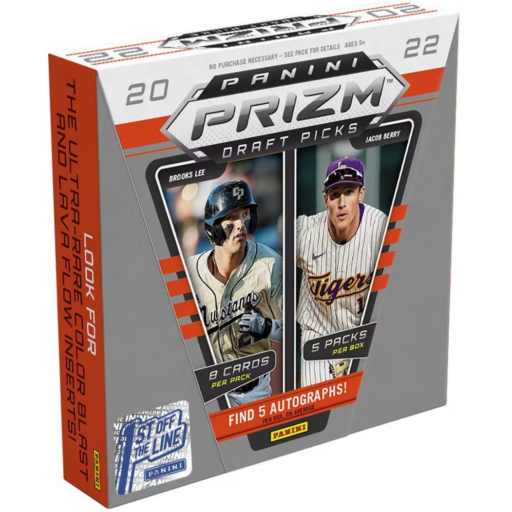 2022 Panini Prizm Draft Picks Collegiate Baseball FOTL Box