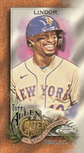 Base Mini Card –Orange Refractor, Lindor