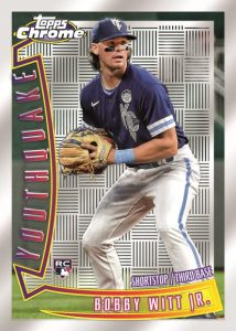 2022 Topps Chrome Sonic Lite Baseball - 1996 Youthquake, Bobby Witt Jr