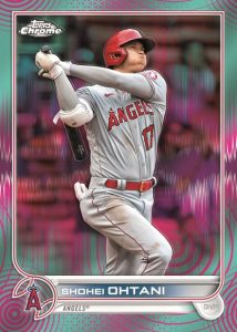 Base Card –Aqua, Pink Sonic Parallel, Shohei Ohtani