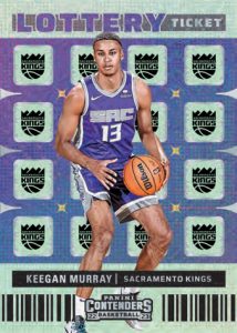2022-23 Panini Contenders Basketball - LOTTERY TICKET CRACKED ICE, Keegan Murray