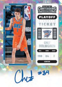 ROOKIE CRACKED ICE TICKET, Chet Holmgren